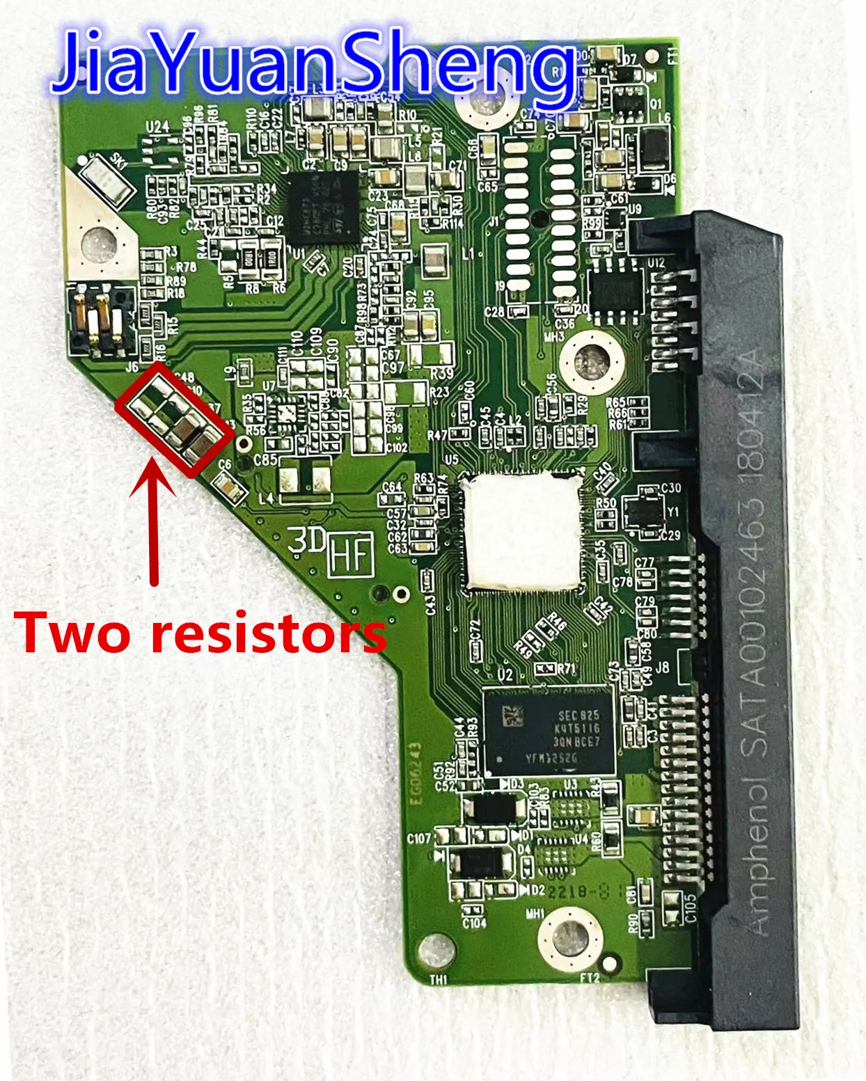 Pcb Hdd 2060771944002 Rev a 2060 771944 002 771945-f02 Wd30ezrx Wd10eurx Wd30eurx - Imagem 3