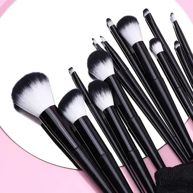 Set de 13 brochas de maquillaje para regalo: Rostro y Ojos | Emoape