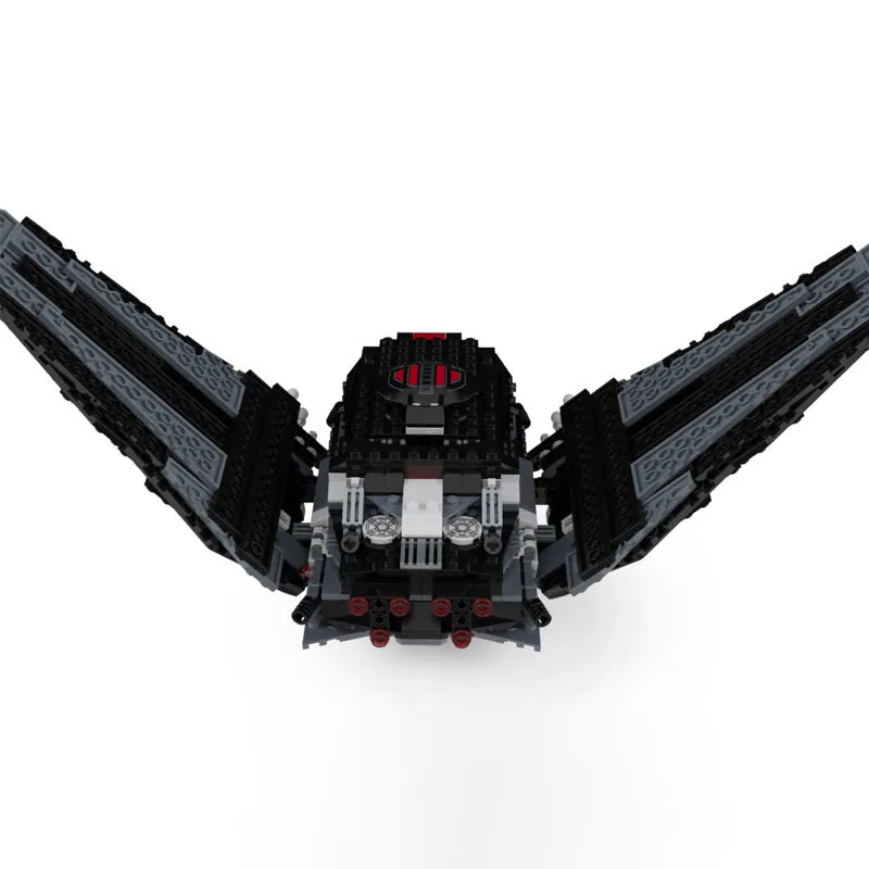 569Pcs MOC Spaceship Kyloren Command Shuttle Starfighters Building