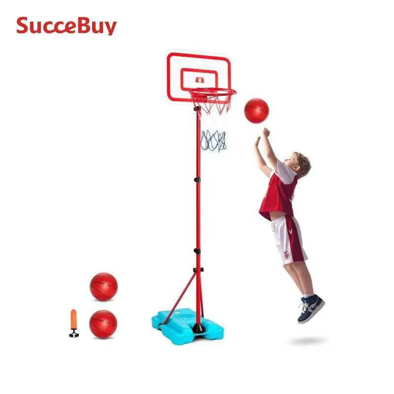 Toddler Adjustable Basketball Hoop Set (104–190cm) 1
