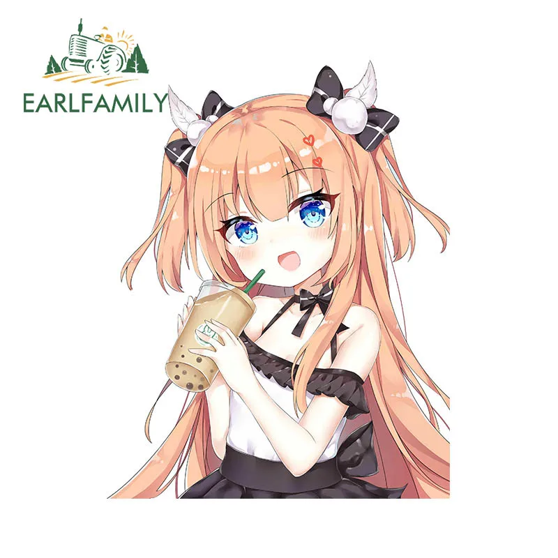 

EARLFAMILY 13 см x 10,2 см для личных милых девушек автомобильные наклейки устойчивые к царапинам наклейка креативное украшение виниловые автомобильные аксессуары