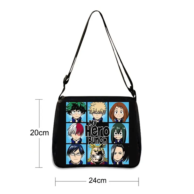 Anime My Hero Academia Shoulder Bags Women Handbag Izuku Midoriya Might Boku No Hero Academia Clutch Phone Wallet Storage Bag women handbags