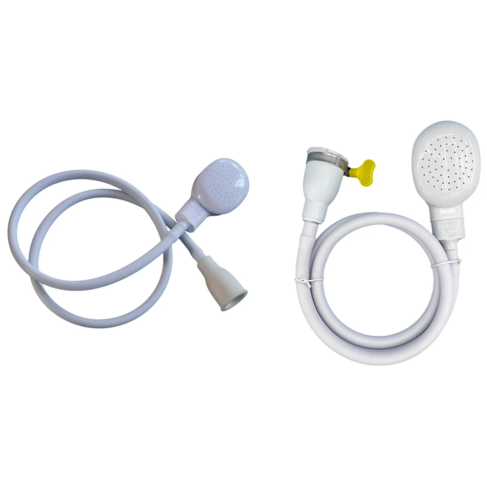 Portable Pet Bath Spray Rubber Hose Universal Dog Shower Head Spray Handheld for Washing Hair/Washing Pets/Cleaning Tub