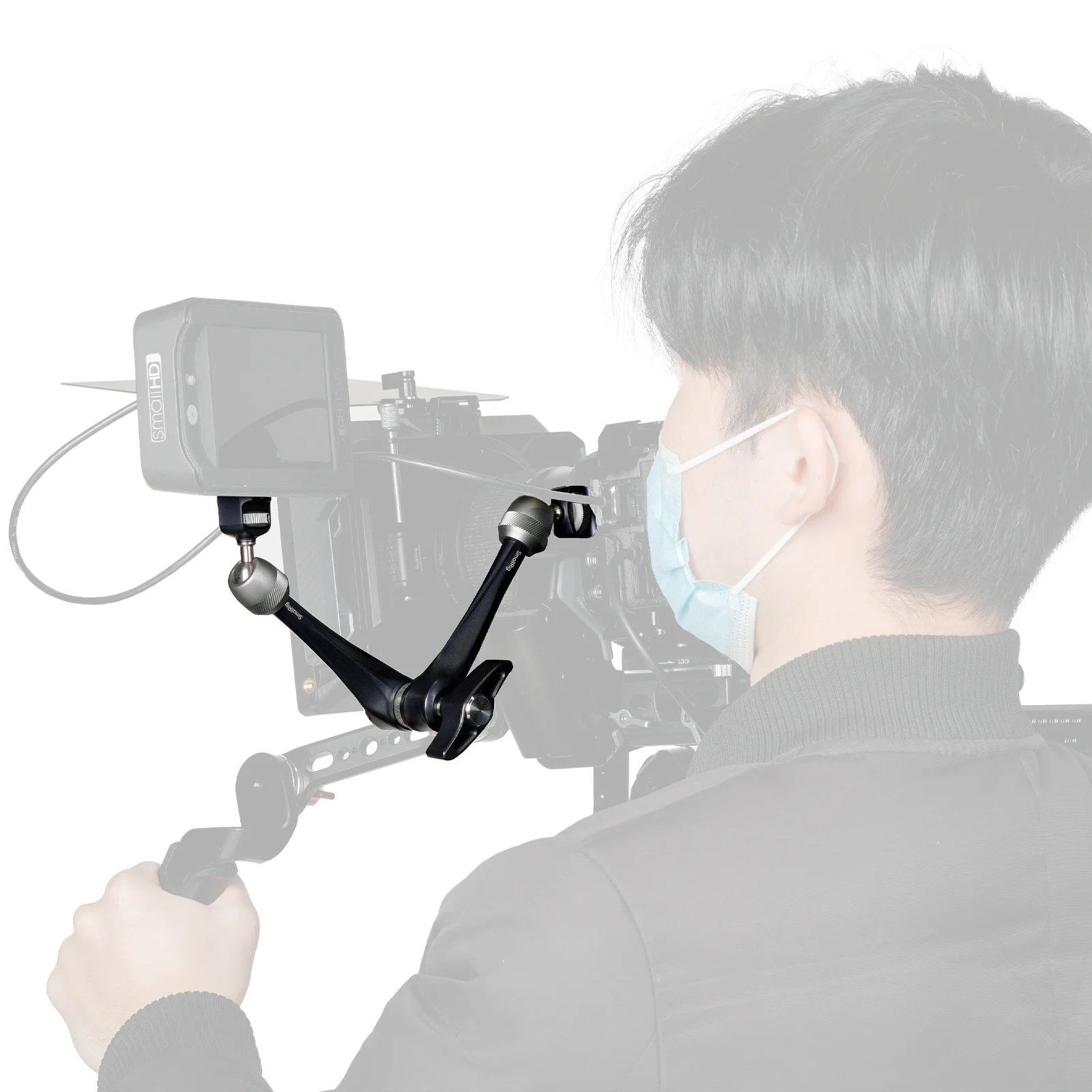SmallRig 11인치 로제트 매직 암(ARRI 위치 조정 나사 마운트 포함) 모니터/LED 조명/마이크/휴대폰용 4900