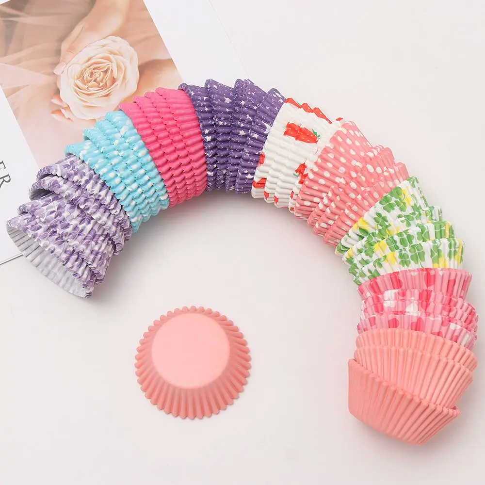 100PCS Paper Cupcake Liners Set 4