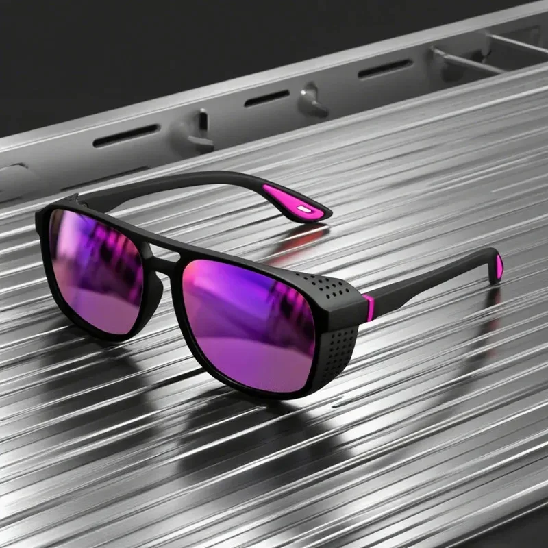 Premium Polarized UV400 Sports Sunglasses - Windproof Outdoor Eyewear