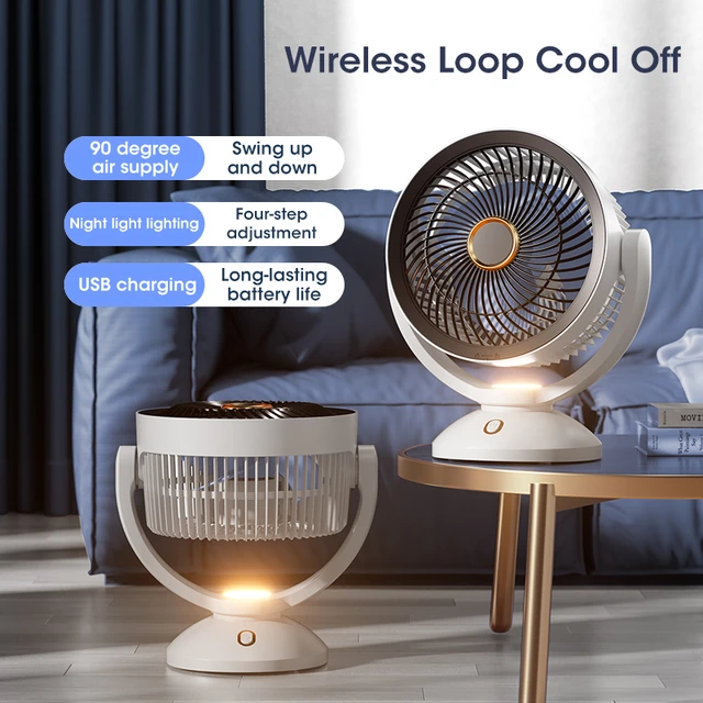 Household Air Circulation Electric Fan Table Desktop Fan USB