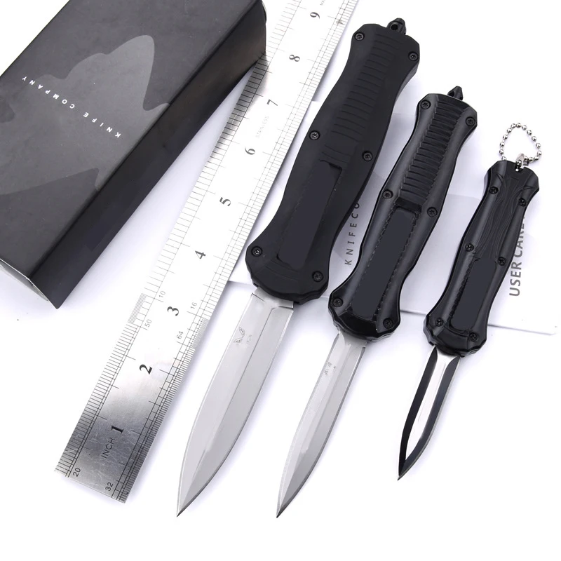 

Tactical Pocket Knife 440 Blade Aviation Aluminum Handle Outdoor Camping Utility Tool High Hardness BM3300 Knive