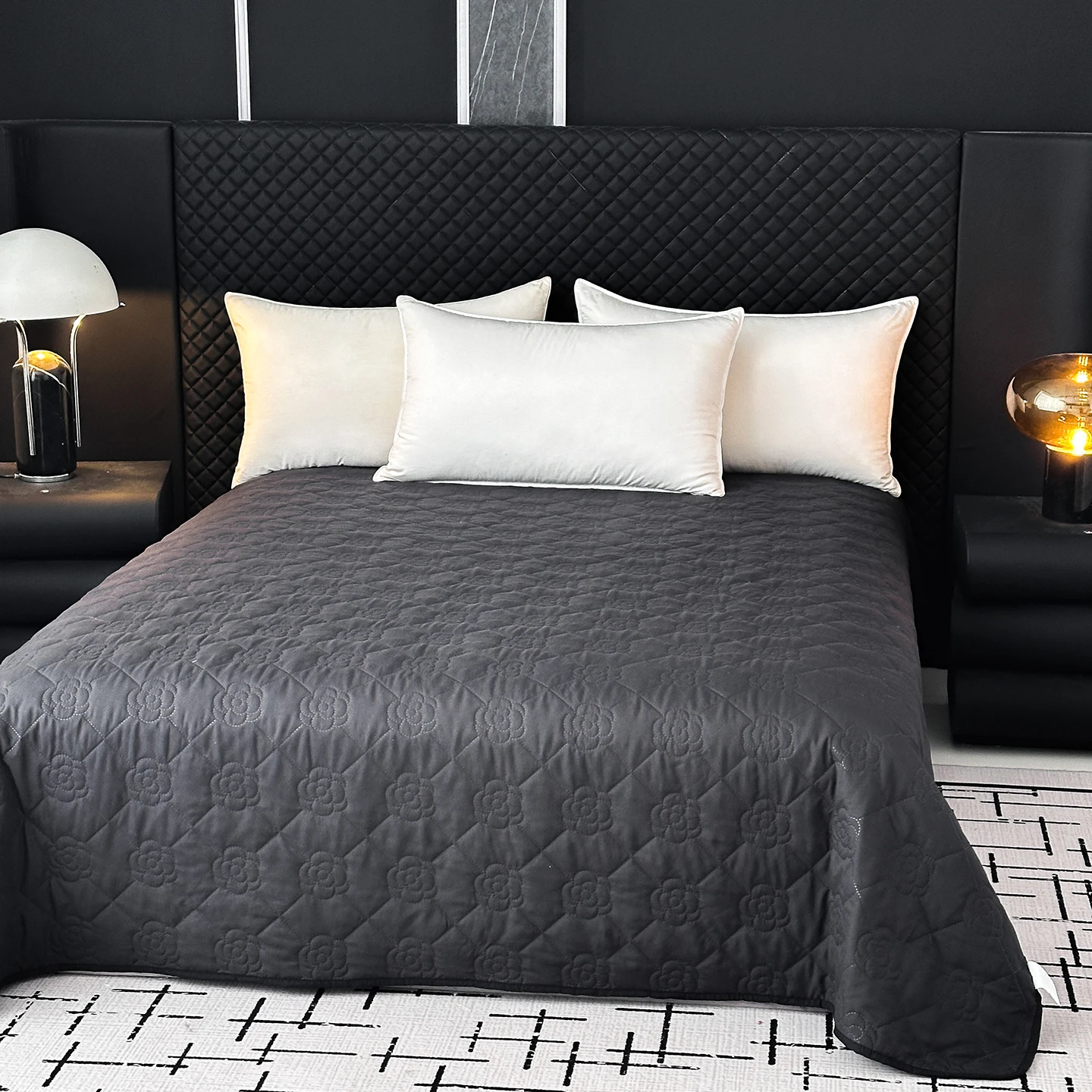 Bed Cover Black