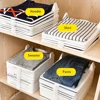 Layered Folding Clothes Storage Board  Pants T-Shirt Organizer Rack for Home Wardrobe Short Sleeve Classification Stacking Board 3