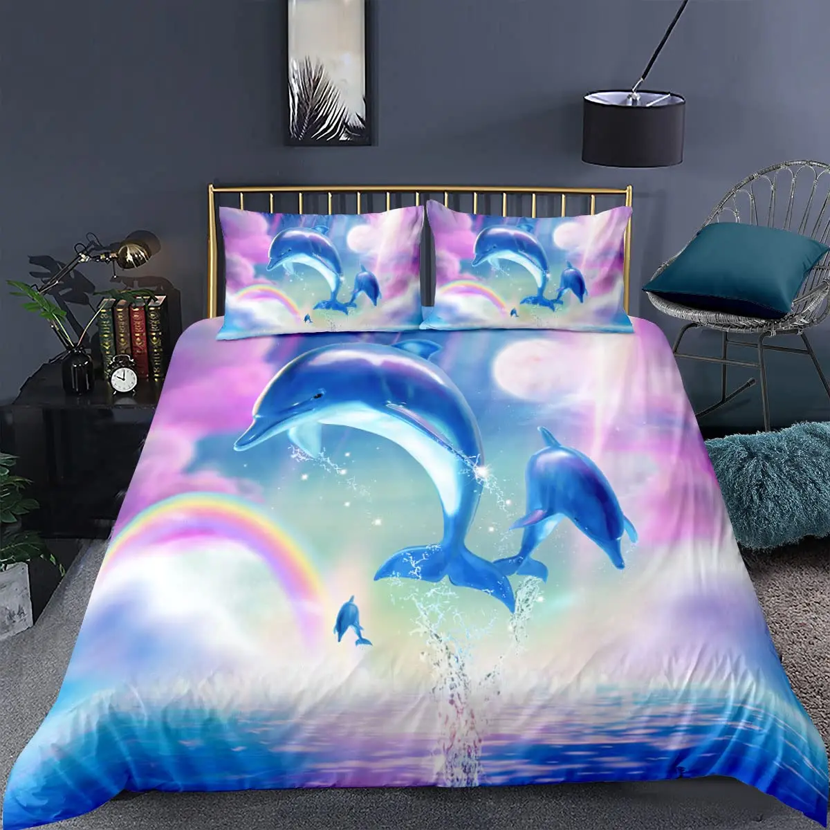 Dolphin Underwater Duvet Set 3