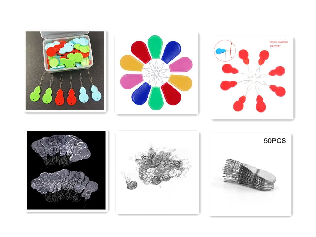 

10/30/50PCSPlatic Wire Loop Hand Sewing Machines Hand Machine Insertion Tool Bow Wire Needle Threader Sewing Stitch