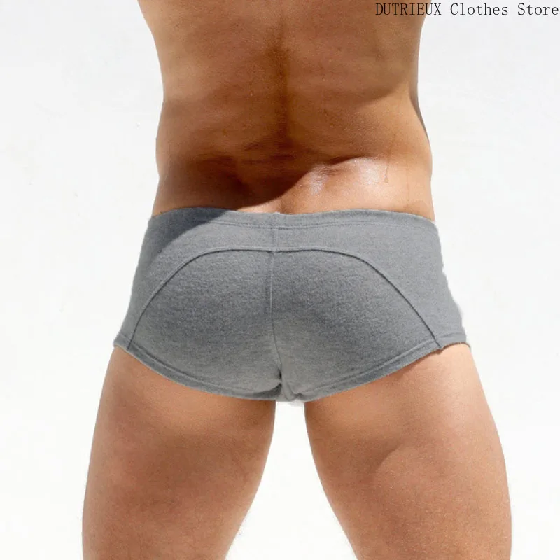 Men's New Sexy Short Shorts Mini Shorts Soft and Comfortable Elastic Slim Men's Casual Shorts Home Sports Fitness Pants Cotton 5