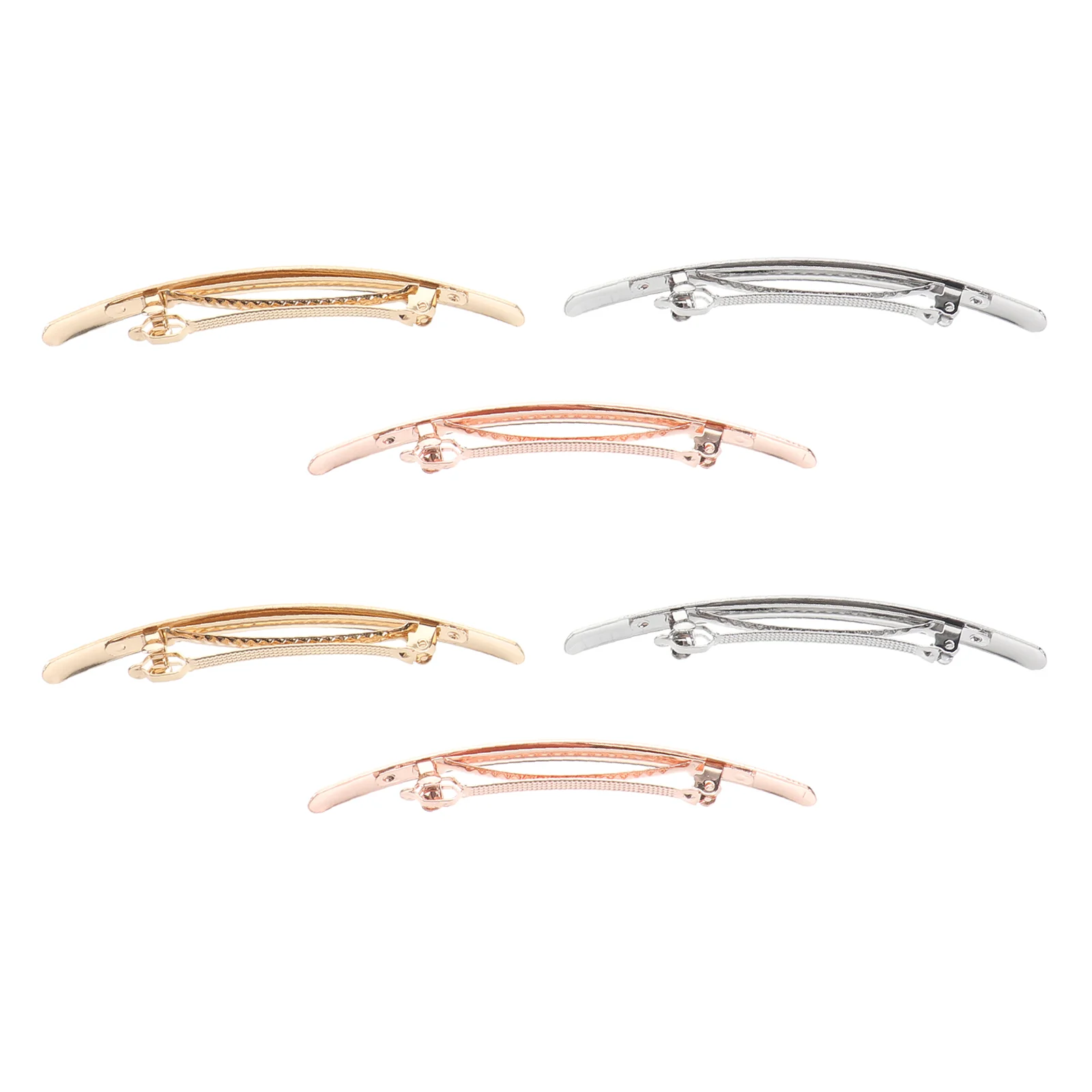 

6 Pcs Girls Barrettes Hair Pin Women Pins Clip Clips European and American Metal