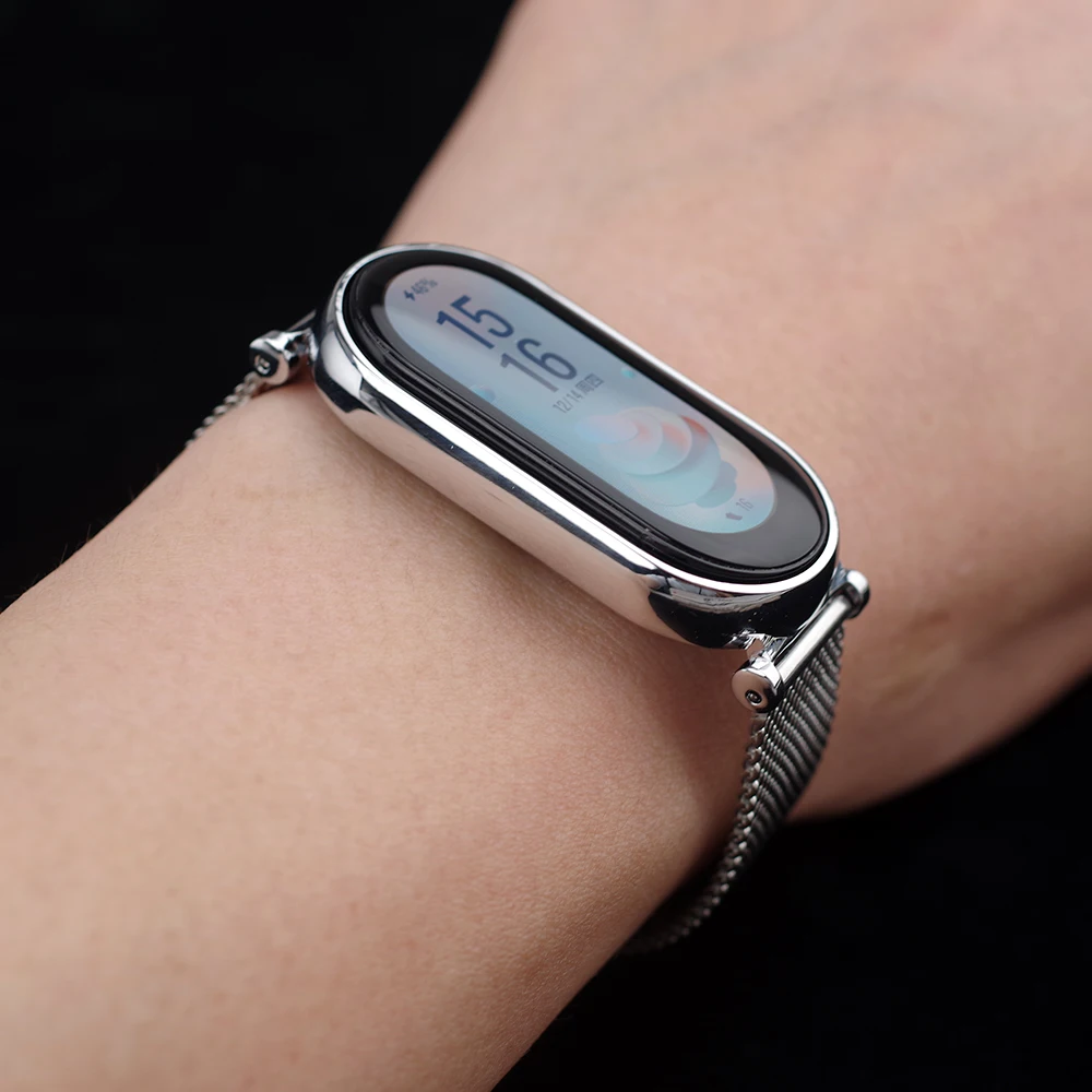 Mi Band 8 7 6 5 4 3 Cinturino Per Xiaomi Smart Band 8 Bracciale Nfc Versione Globale Nuovo Design Miband 7 6 Wristband Mi 6 Smart Watch