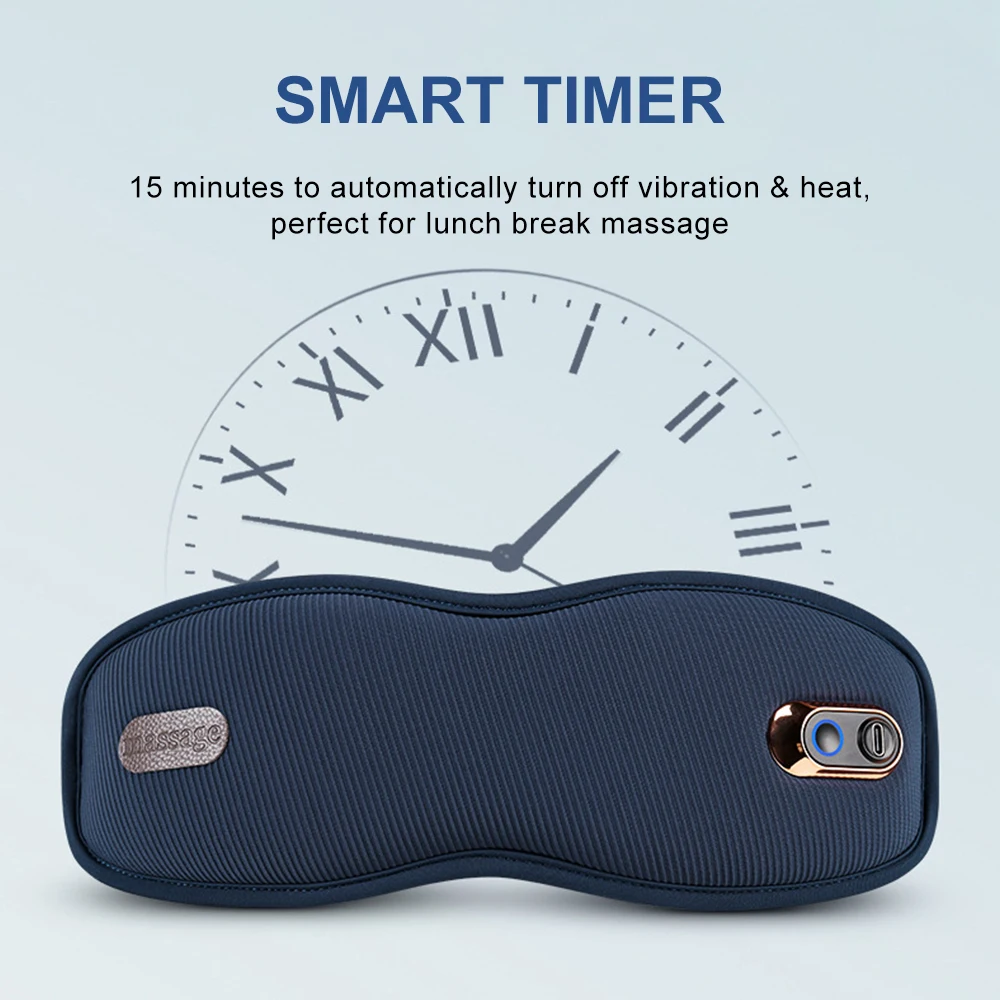 3D Sleeping Mask Heating Eyes Mask Cool Compress Relieve Eye Fatigue Electric Eye Massager Sleeping Aid Shade Improve Sleep