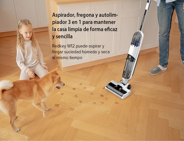 Redkey W12, así es la nueva aspiradora fregona de Redkey