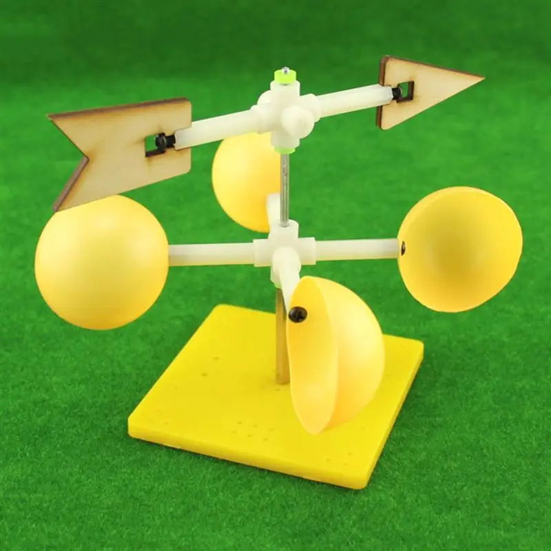 2pcs Wind Vane Educational Scientific Endurable Attractive DIY Toy Wind Vane 