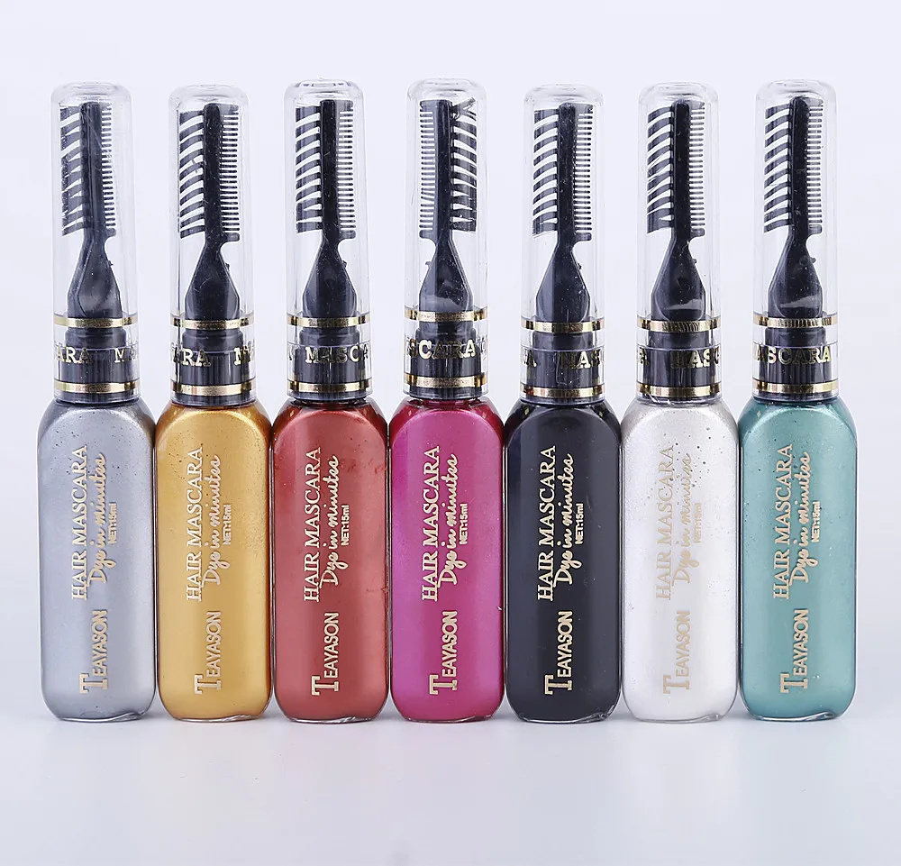 Temporäre Haarfärbe-mascara Auswaschbare Diy Haarfarbe Beauty_voghion.com