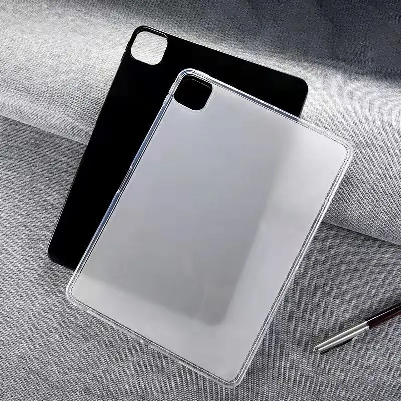 Capa de Silicone Macia para Xiaomi mi Pad Capa Protetora Traseira Tablet Shel Protect Pad Pro 12.4