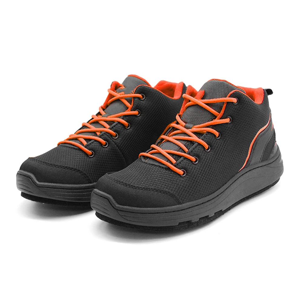 Fly Fishing Aqua Shoes Lightweight Fish Waders Mesh Fabric Boots Felt-soled Steel Nails Wear-resistant Outdoor Reef Non-slip fly fishing waders fly fishing shoes