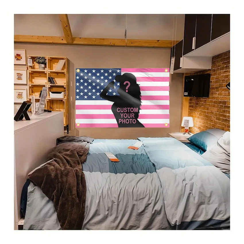 Bandiera Americana Personalizzata 60 X 90 Cm | Design Personalizzato Per Dormitori, Camere Da Letto, Club, Concerti, Bar | La Tua Immagine Divertente Arazzo Poster Decorazione (bandiera Arcobaleno - 4