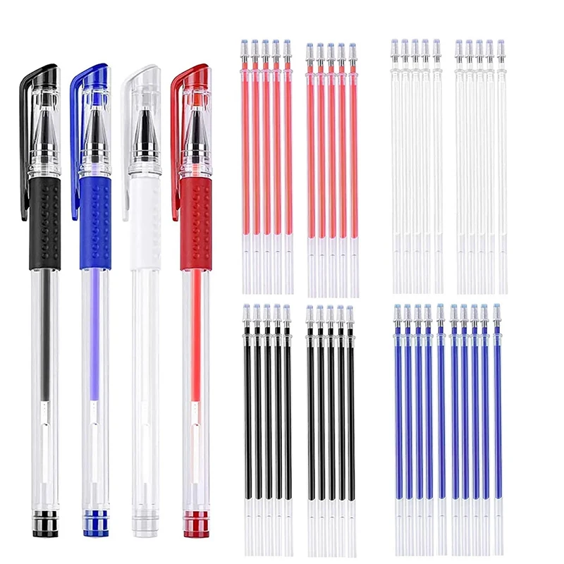 44 Pieces Heat Erase Pens Fabric Marking Pens for Quilting, Sewing, DIY Dressmaking, Sewing Marking Pens