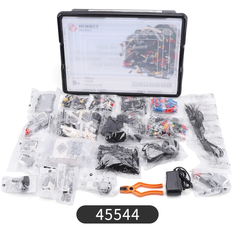 Compatibile Con Ev3 45544 45560 Parti Pacchetto Sussidi Didattici Robot Building Blocks Educazione Core Set Parti Giocattoli Fai Da Te Regali