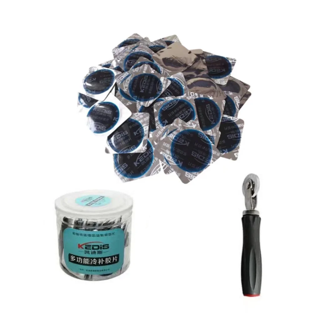 Tire Repair Patch For Car Motorcycle Tractor Inflatable Rubber Round