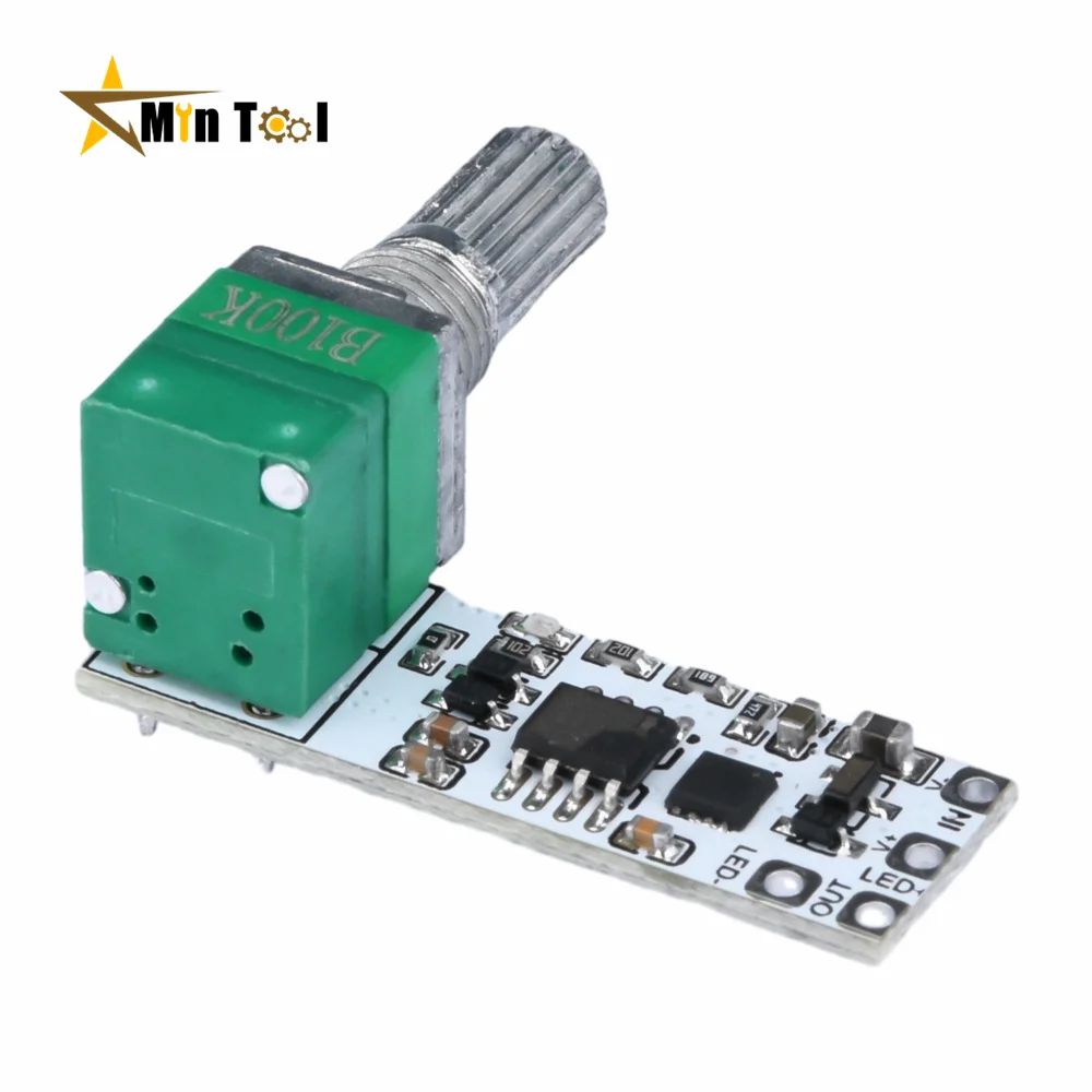 LED Dimmer Switch LED Strip Controller LED Strip Switch LED String Dimmer LED Dimmer Controller Lamp Dimmer LED Constant Voltage Dimmer Module Light Strip With Switch Board Brightness Adjustment Advertising Word Light Box