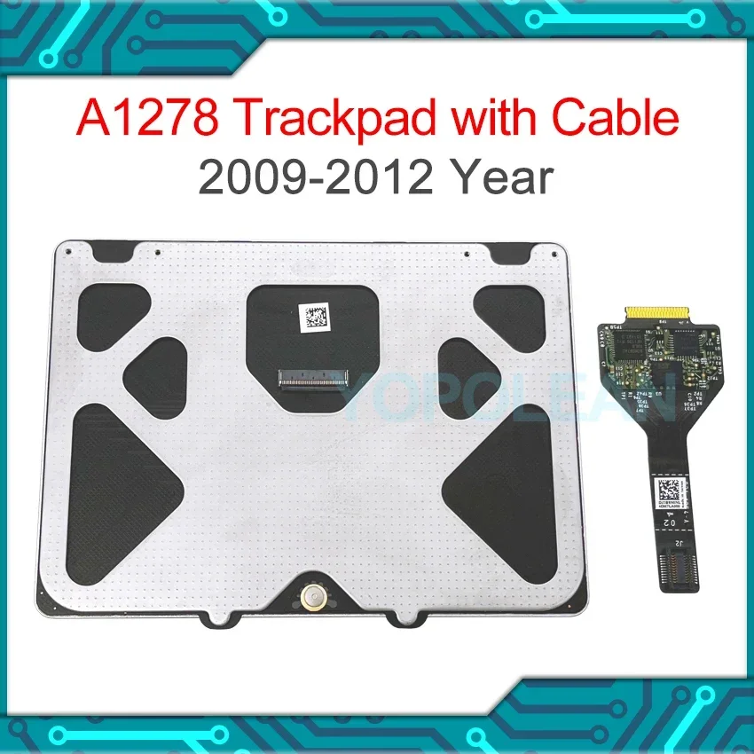 Original A1278 Trackpad with Flex Cable 821-1254-A For MacBook Pro 13" A1278 Touchpad 2009 2010 2011 2012 Year wired trackpad