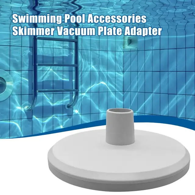 A Széna Kórterem Cseréjéhez Skim Vac Lemez Kompatibilis Az Sp1082 / 1084 Kerek Fehér Úszómedence Skimmer Vákuum Adapterrel - Image 3