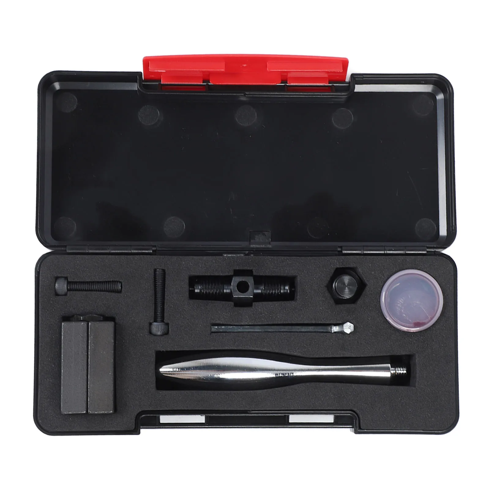 3/16inch Car Brake Pipe Reamer Steel Manual Brake Tube Line Flaring Tool for ISO DIN Bubble Flaring 45 Degree SAE Double