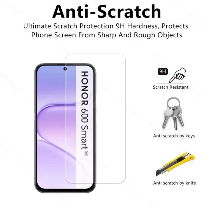 Premium Tempered 9H Anti-Scratch Screen & Camera Protector Film