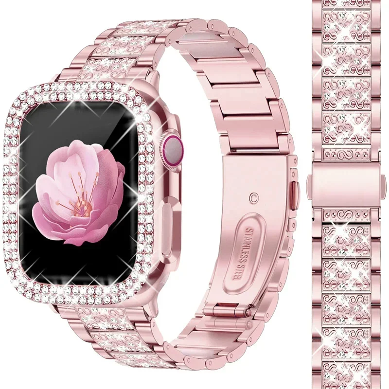 ตัวเลือกสินค้า สร้อยข้อมือ Apple Watch 4 ขนาด 45-38 มม. โลหะหรูหรา