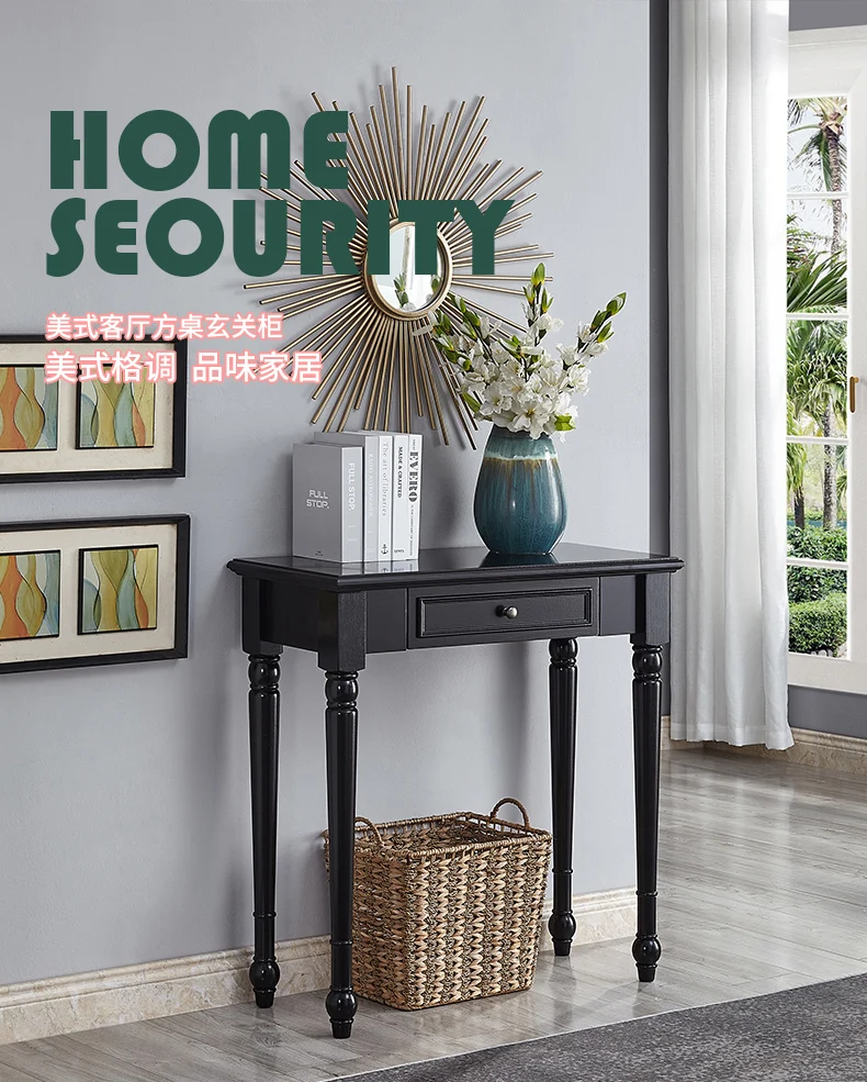 Modern Minimalist Console Table Classic Nordic Drawers Storage Console Table Organizer Living Room Woonkamer Tafel Furniture