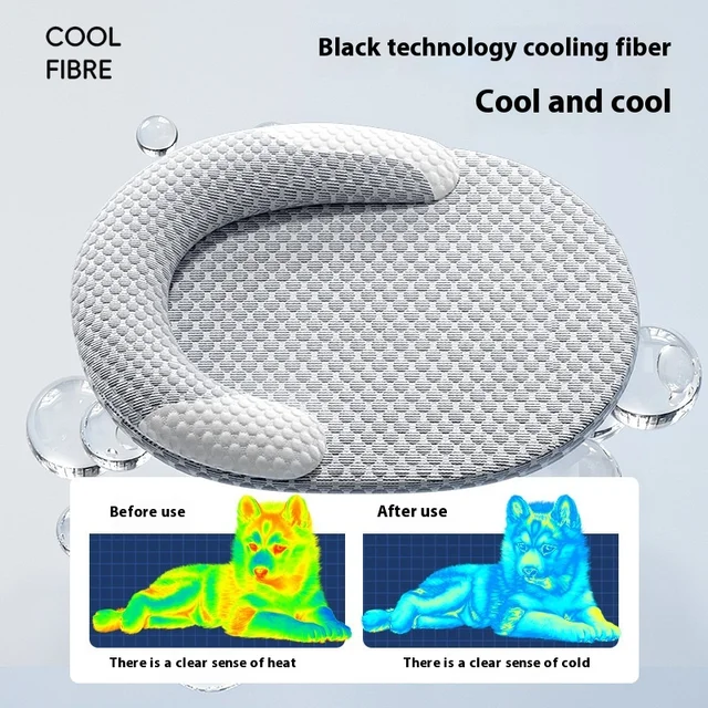 New Summer Pet Cooling Mat Removable Washable Dog Bed Mat Cat Bed Dog Sleeping Mat Suitable For All Seasons Cool Mattress Gift 5