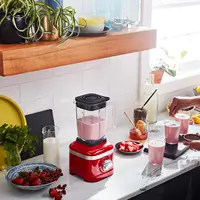 K150 3 Speed Ice Crushing Blender with 2 Personal Blender Jars - KSB1332Y,Passion Red, 48 oz 2