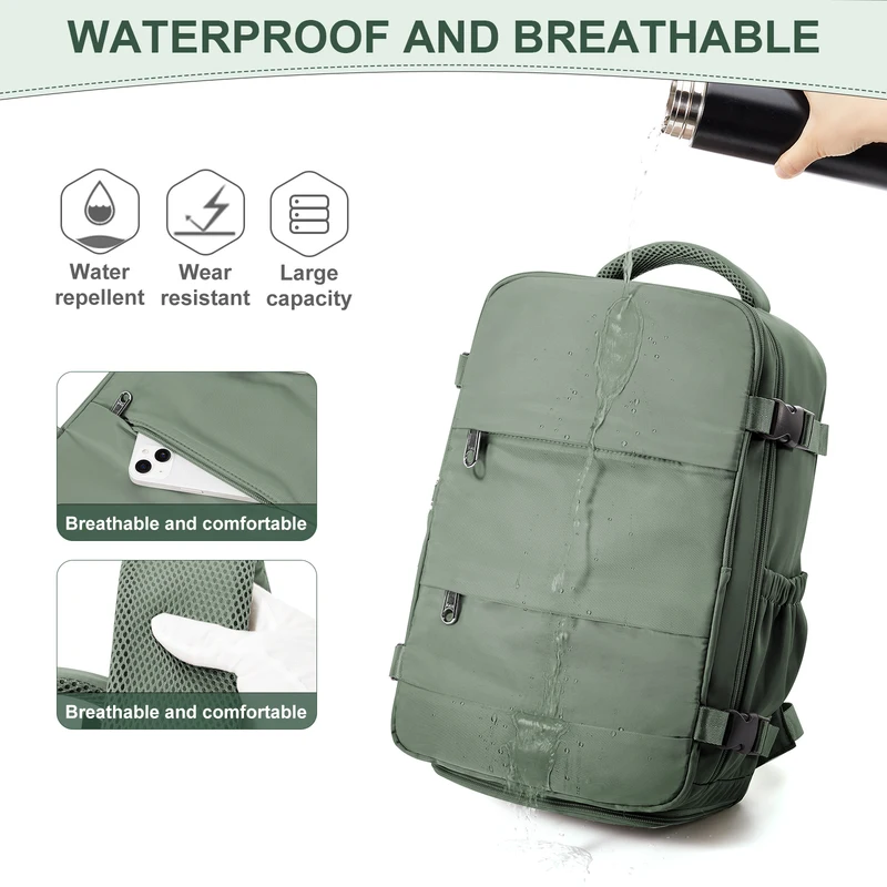 Ryanair Backpack 40x30x20 Cabin Bag Travel Women Hand Luggage Leisure Laptop...