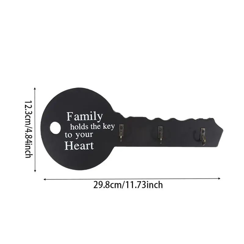 Creative Key Shape Storage Hook Key Holder Functional Wall Hanger High Demand Wall-mounted Key Rack Unique Design Wall Hook 5