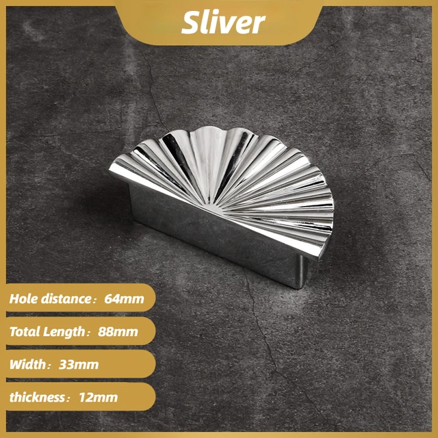 silvery Half circle