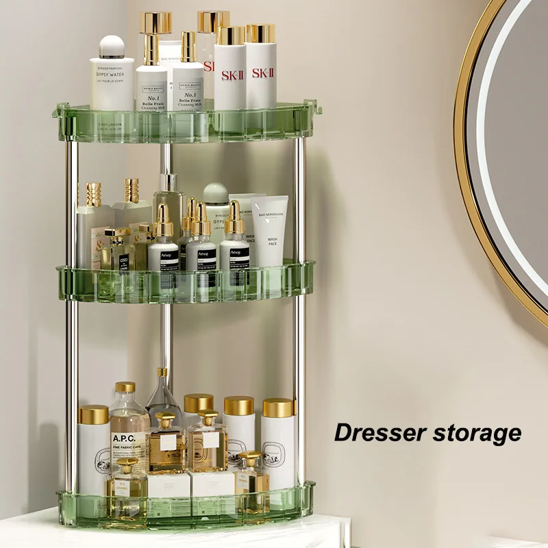 Bathroom Shelf Countertop Triangle Organizer Multi-Layer Washstand Corner Rack Multifunctional Kitchen Corner Storage Rack 2