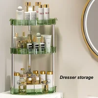 Bathroom Shelf Countertop Triangle Organizer Multi-Layer Washstand Corner Rack Multifunctional Kitchen Corner Storage Rack 2