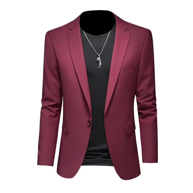 Fashion Men's Business Casual Blazer for Suit Jacket
