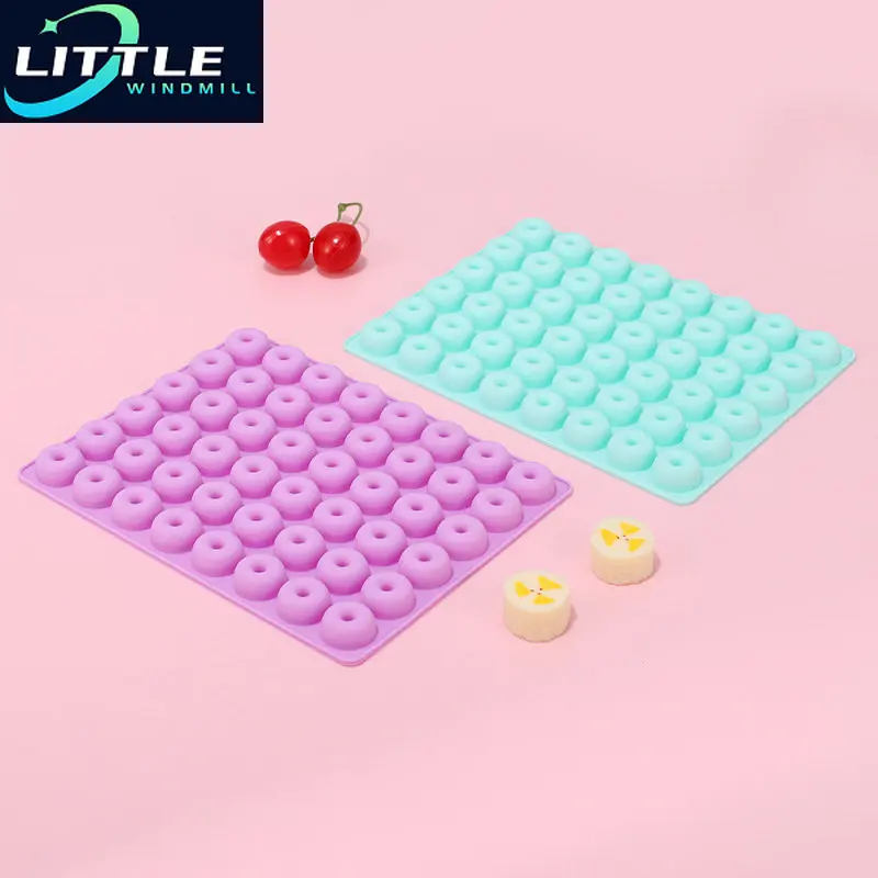 Mini Doughnut Pan Mold Small Silicone Donut Mold Muffin For Baking Tray  moulds Make Donut Cake Biscuit Bagels - AliExpress