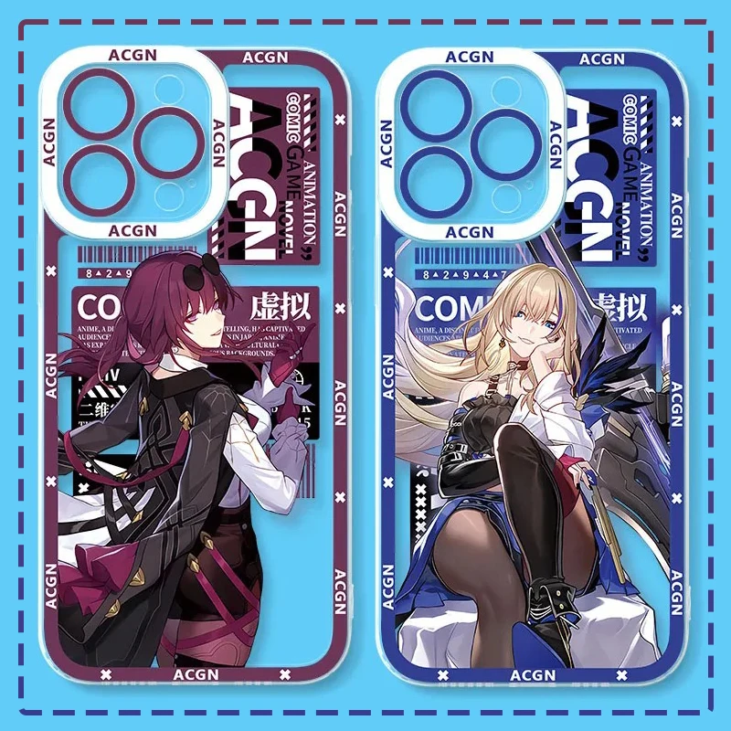Honkai Star Rail-Themed Protective Phone Case