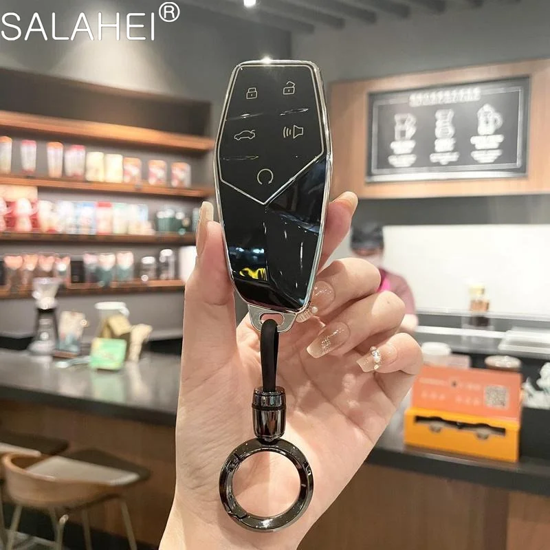 Key Case Cover Key Case Remote Control Case Cover Car Key Shell TPU Car Key Case Bag Full Cover For MG ONE Keyless Entry Smart Remote Key Protection Shell Accessories