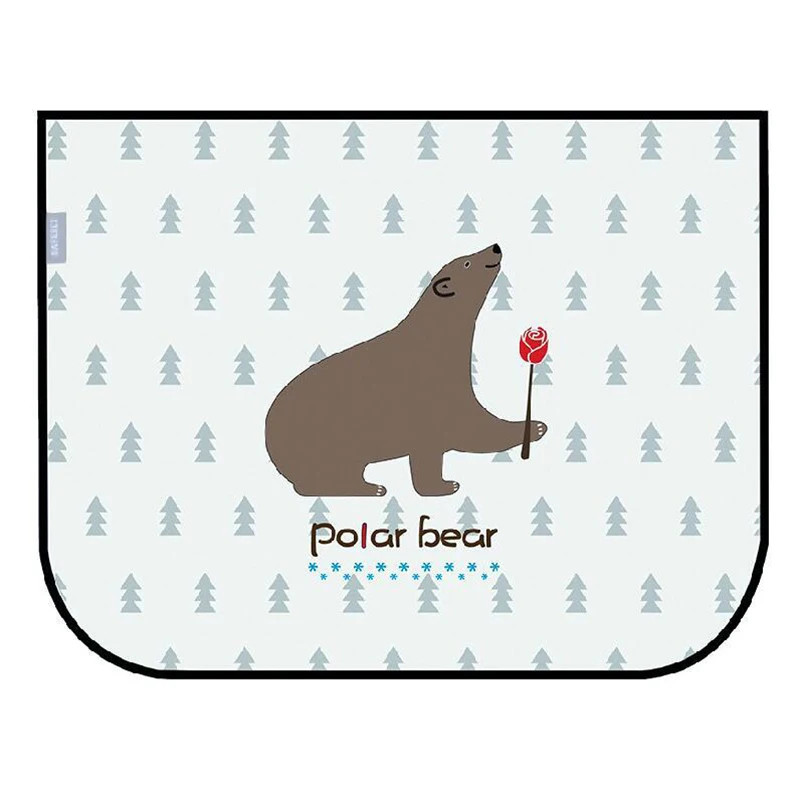 Magnetic Curtain In The Car Window Sunshade Cover Cartoon Universal Side Window Sunshade UV Protection For Kid Baby Children