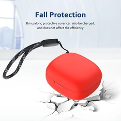 Shockproof & Washable Soft Sleeve Headphone Protective Case (Red)