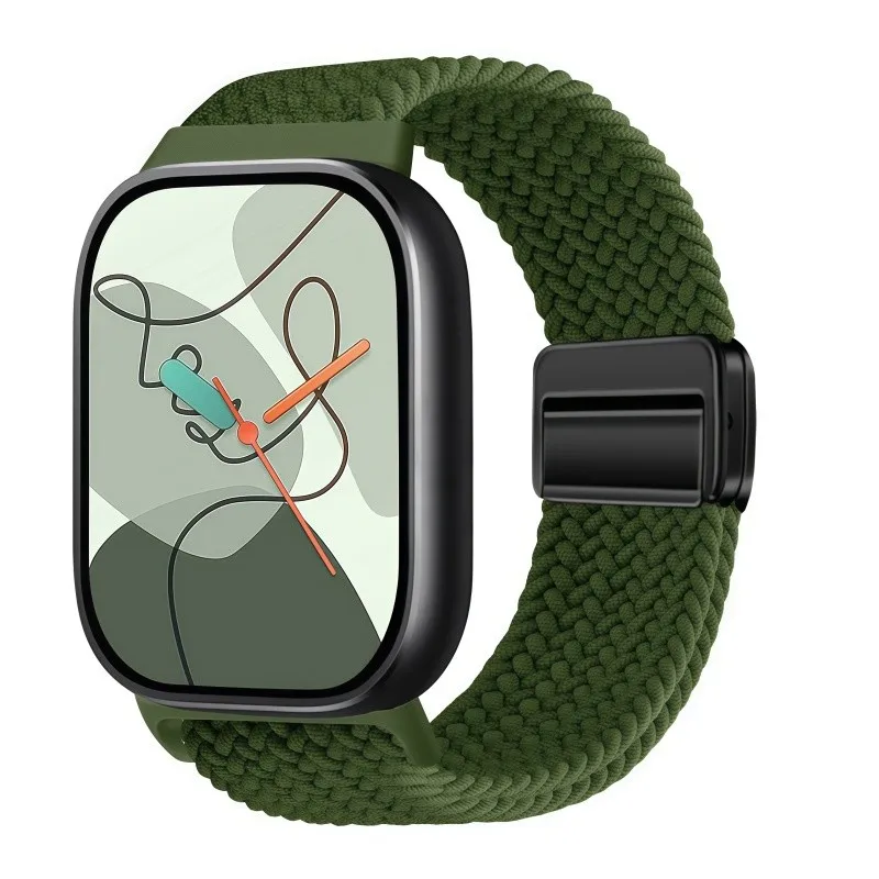 Magnetic Nylon Breathable Braided Sport Watchband Bracelet Accessories